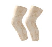 Montoj - Rodillera de compresión flexible de mármol para menisco desgarro/artritis/recuperación rápida