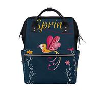 Montoj Spring Flowers and Birds - Mochila de Lona para Viajes