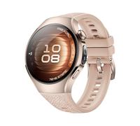 Montre connectée Huawei Watch 5 42 mm Bluetooth Beige avec bracelet en fluoroélastomère Beige
