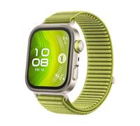 HUAWEI WATCH FIT 4 Pro Verde Nylon/Cristal de Zafiro y Titanio/Hasta 10 Días de Batería/Conexión con Android & iOS