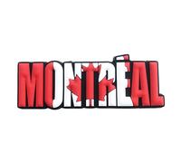 Montreal Canada Letras 3D Imán de recuerdo para nevera, PVC hecho a mano Montreal Imán de nevera para hogar y cocina
