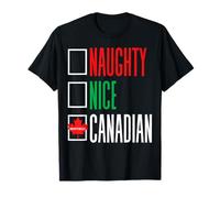 Montreal Christmas, Bandera de Canadá, árbol de Navidad Canadiense Love Camiseta