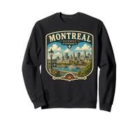 Montreal Ciudad Natal Canadá Viaje a Montreal Canadá Regalo Sudadera