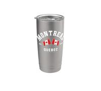 Montreal ciudad natal Canadá viaje a Montreal Vaso térmico de acero inoxidable de doble pared