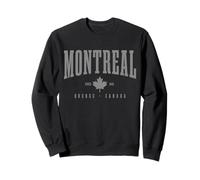 Montreal EST. 1642 Quebec Canadá Maple Leaf Patriotic Pride Sudadera