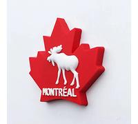 Montreal Quebec Australia Imán de Nevera 3D Resina de la Ciudad de Viaje Recuerdo Colección de Regalo Fuerte Etiqueta Engomada refrigerador