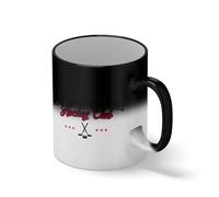 Montreal Voyageurs Hockey Club Coffee Mug - Heated Rivalry Fan Merch - Shane Hollander BookTok Reader Gift Taza de café negro mágico Mug