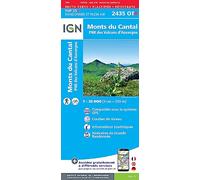 Monts du Cantal PNR des Volcans d'Auvergne (2435OTR) (TOP 25R)