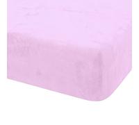 Montse Interiors, S.L. Sábana Bajera Ajustable Coralina en Tacto Seda o visón térmica 220gr (Violeta, para Cama 180x190/200)