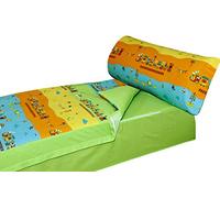 Montse Interiors, S.L. Saco nórdico Estampado con Cremallera y Bajera Ajustable (para Cama de 90x190/200, Train)