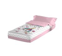 Montse Interiors Saco Nórdico Unicornio Tacto pétalo (Licorne, Cama de 90)