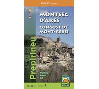 Montsec d’Ares. Congost de Mont-rebei. 1:20.000. mapa excursionista. Piolet. (SIN COLECCION)