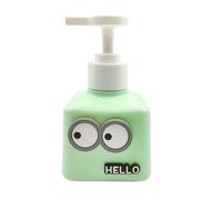monTTese Dispensador jabon Infantil para niños, Dosificador de jabon de 200ml , Botella jabón con ojitos Graciosos jabón líquido, champú, lociones idel para Usar en el baño o Cocina
