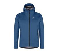 MONTURA Danubio G MJAT06X 87 color azul chaqueta hombre impermeable ligera gore tex 3 capas adecuada para montaña senderismo bicicleta senderismo, turquesa