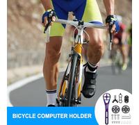 Montura De Bicicleta para Ciclocomputador - Soporte Extendido De Aleación De Aluminio - Montura En Manillar con Aleación De Aluminio para Ciclocomputador,Exterior, Desplazamiento, Cámara De Acción