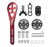 Montura De Bicicleta para Ciclocomputador, Soporte Extensible De Aluminio, Soporte para Manillar de Aleación de Aluminio para Computadora de Bicicleta, Exterior, Desplazamiento, Cámara De Acción