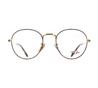 Ray-Ban 0RX3582V, Monturas de Gafas Unisex Adulto, Marrón (Gold on Top Havana), 51