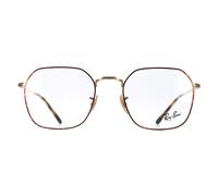 Montura De Gafas Ray-Ban RX3694V Jim 2945 Havana En Oro Para Hombres Y Mujeres