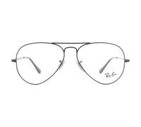 Montura De Gafas Ray-Ban RX6489 2503 Negra Para Hombres Y Mujeres