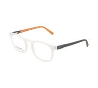 Montura De Gafas Timberland Para Hombre Blanca Cuadrada TB1767 026 51mm