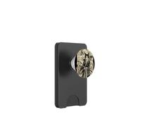 Montura de Gato samurái Vintage Fuji Ink Wash Arte japonés PopSockets PopWallet para MagSafe