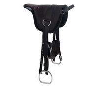 Montura -Funny Horses- - Negro / 15,5