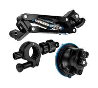 Montura Manillar Cámara Acción Agarre Liberación Rápida Soporte Resistente | Abrazadera Manillar Para Cámara Bicicleta Para Entusiastas Y Expertos En Conducción Urbana Y Desplazamientos Diarios En
