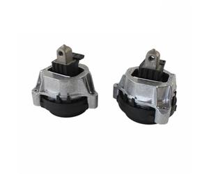 montura para motor Compatible con BMW 530i/ 530i XDrive 2.0L 2017-2019 1 juego de montaje de motor izquierdo y derecho 22-11-6-860-487 22-11-6-860-488 Motor Soporte de fijación de Amortiguador