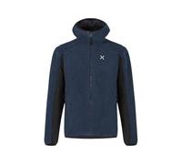 MONTURA Sherpa - Chaqueta de forro polar para hombre, para actividades al aire libre y tiempo libre, Graphite Blue, L