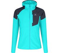 Montura Spitze Hooded Maglia W forro polar mujer - Turquoise/Graphite Blue - L
