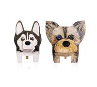 Monturas De Gafas con Forma De Perro De 2 Piezas, Monturas De Gafas Creativas Y Lindas, Decoraciones para El Hogar, Accesorios para Guardar Gafas, Soporte para Gafas