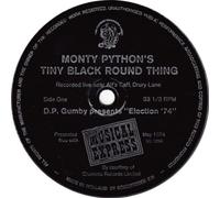 Monty Python - Monty Python's Tiny Black Round Thing - Monty Python 7" 45