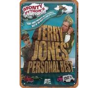 Monty Python's Flying Circus - Cartel de la mejor película de Terry Jones, cartel de metal retro para pared del hogar, letrero de estaño de metal, cueva, bar, club, letrero de metal de 8 x 12 pulgadas