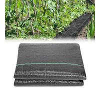 Monucep 1 m x 10 m de fieltro para malas hierbas, extrafuerte, 100 g/m², protege contra malas hierbas para grandes superficies, fieltro de jardín, permeable al agua para jardín, bancal, caminos