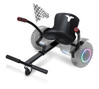 Monucep Hoverboard con asiento, Patinete de asiento ajustable compatible con asiento Hoverboard de 6,5 - 10 pulgadas, asiento de karting para niños y adultos, asiento ergonómico