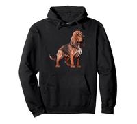 Monumento a Bloodhound Dog, mamá, papá, criador de Cachorros Sudadera con Capucha
