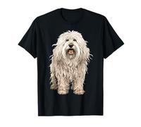 Monumento a Komondor Dog Mom Dad Puppy Crier Camiseta