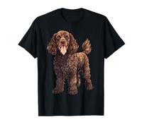 Monumento a la Madre, papá y criador de Cachorros de Irish Water Spaniel Camiseta
