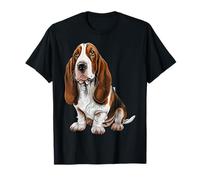 Monumento a mamá, papá y criador de Cachorros de Basset Hound Camiseta