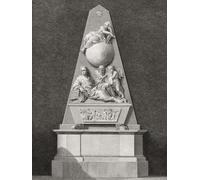 Monumento al matemático inglés Sir Isaac Newton en la Abadía de Westminster de Londres. El monumento fue diseñado por el arquitecto William Kent y esculpido por Michael Rysbrack. Después de una