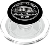 Monumento conmemorativo a Lincoln Monumento a Washington DC PopSockets PopGrip para MagSafe