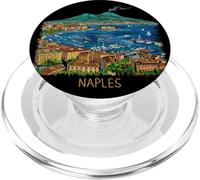 Monumento histórico de Recuerdo de Viaje de Nápoles Italia PopSockets PopGrip para MagSafe