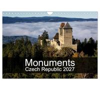 Monuments of Czech Republic 2027 (Wall Calendar 2027 DIN A4 landscape), CALVENDO 12 Month Wall Calendar: The best photos from Wiki Loves Monuments, the world's largest photo competition on Wikipedia