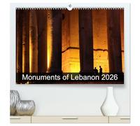 Monuments of Lebanon 2026 (High Quality Premium Wall Calendar 2026 DIN A2 landscape),CALVENDO 12 Month Wall Calendar: The best photos from Wiki Loves ... largest photo competition on Wikipedia