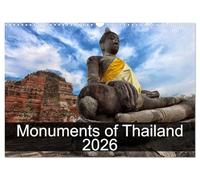 Monuments of Thailand 2026 (Wall Calendar 2026 DIN A3 landscape), CALVENDO 12 Month Wall Calendar: The best photos from Wiki Loves Monuments, the world's largest photo competition on Wikipedia