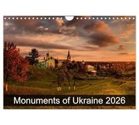 Monuments of Ukraine 2026 (Wall Calendar 2026 DIN A4 landscape), CALVENDO 12 Month Wall Calendar: The best photos from Wiki Loves Monuments, the world's largest photo competition on Wikipedia