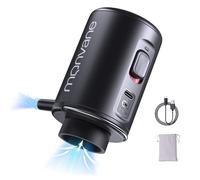 MONVANE Bomba de Aire Eléctrica para Bolsas Vacío Ropa, Bomba Eléctrica Inalámbrica para Bolsas Ropa, Recargable por USB tipo C, Ideal para Viajar