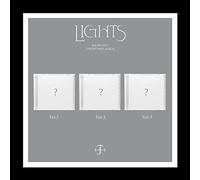 Monxta X Joohoney LIGHTS 1er álbum en solitario versión joya. 2 CD + 1 mini póster en el paquete + 16 libros de fotos + 1 tarjeta fotográfica + seguimiento sellado