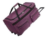 MONZANA® Bolso de Viaje XXL Violeta 160L 85x43x44 Ruedas Asa Telescópica Deporte Equipaje Función Trolley
