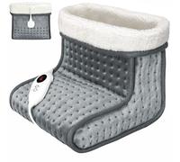 Calienta pies eléctrico gris 100W 6 niveles